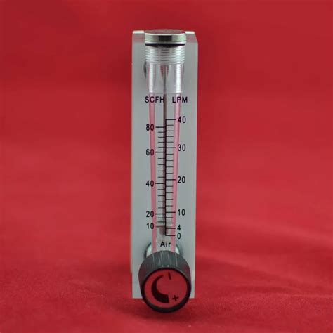 Lzm T Lpm Scfh Panel Type Acrylic Flowmeter Flow Meter With