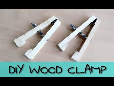 How To Make Wooden Clamp Diy Wooden Vice Clamp YouTube