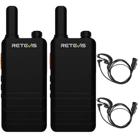 Retevis Rt P Talkie Walkie Rechargeable Pour Adultes Radio Pmr