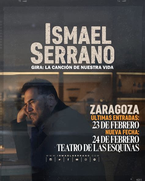 Ismael Serrano Regresa A Zaragoza Para Presentar Su Nuevo Disco Con Dos