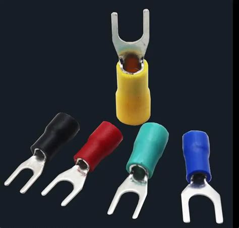 Pcs Insulated Fork Shaped Terminal Sv Furcate Cable Wire