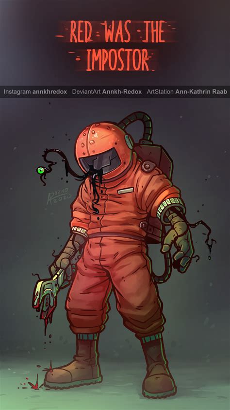 artstation fanart character red