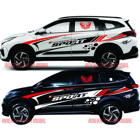 Jual Stiker Mobil Rush Gr Model Venom List Simple Shopee Indonesia