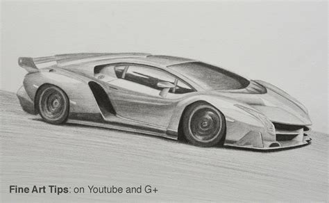 Lamborghini Pencil Sketch at PaintingValley.com | Explore collection of ...