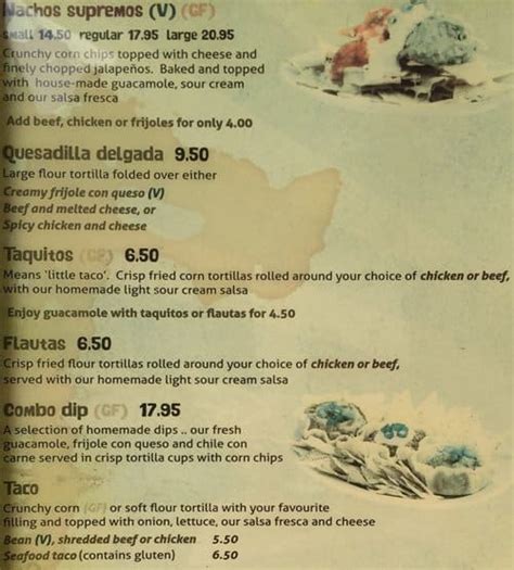 Taco Bill Menu, Menu for Taco Bill, Mornington, Mornington Peninsula ...