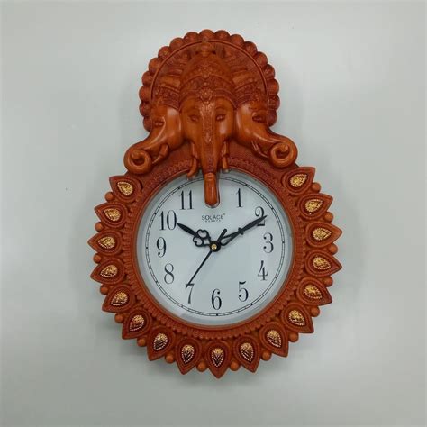 Ganesh Ji Analog Plastic Wall Clock At 300 Piece In Morbi ID