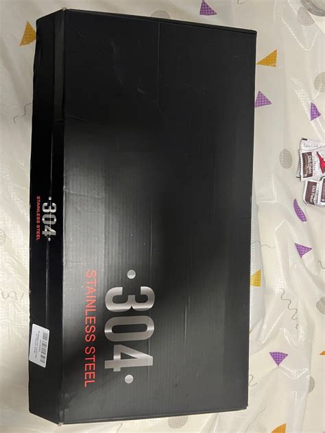 Kitchen Sink Water Tap Pull Out HOT And COLD 304 Stainless Steel Furniture Home Living