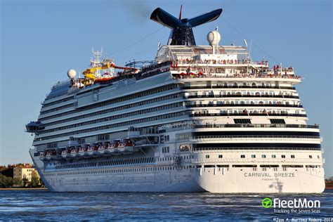 Photo Of Carnival Breeze Imo 9555723 Mmsi 354842000 Callsign