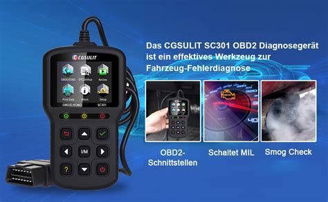 Obd Diagnoseger T Cgsulit Sc Diagnoseger T Auto Universal Kfz