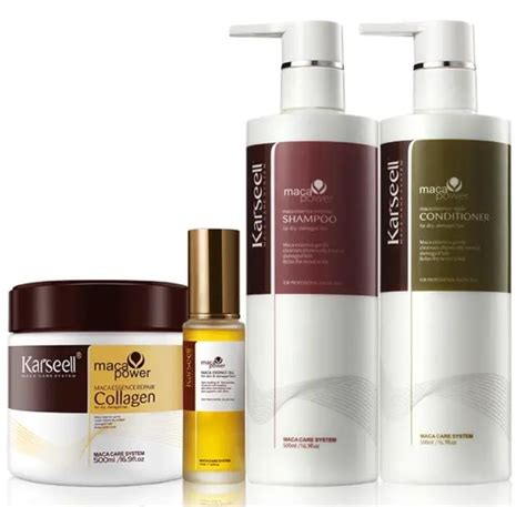 Karseell Juego De Reparaci N Del Cabello Con Champ Acondicionador Y