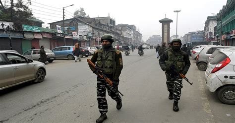 Jammu And Kashmir After Twin Terror Attacks Over 2000 Crpf Personnel