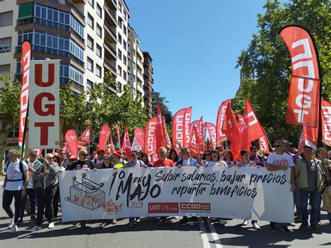 UGT La Rioja Manifestación del Primero de Mayo de 2023