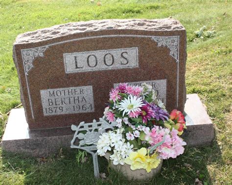 Bertha Louise Matthies Loos Find A Grave Memorial