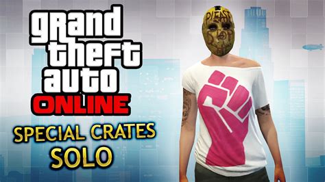 Gta Online How To Get Special Crates Solo Method Youtube