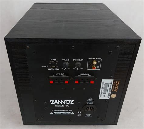 Tannoy Mercury mSUB 10 EUR – DN Audio