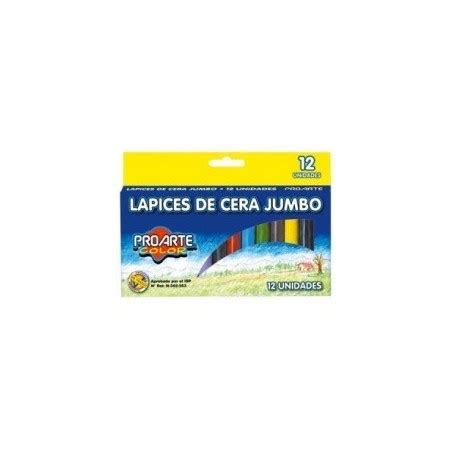 Lapices De Cera Jumbo Col Proarte Grueso I