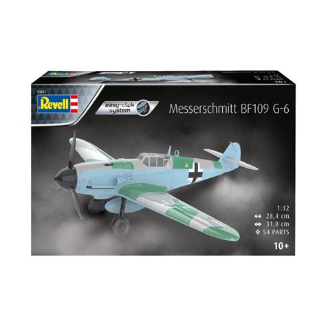 Messerschmitt Bf G Easy Click System Revell Bausatz Zum Stecken