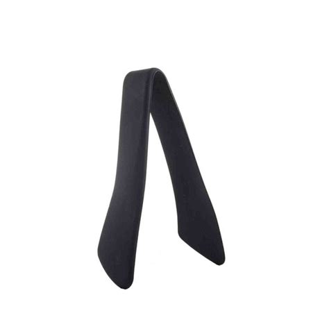 7" Black Silicone Tongs