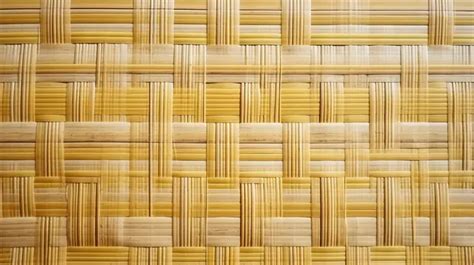 Abstract Texture Of Lemon Tone Bamboo A Delicate Weaving Pattern In Two Step Pieces Background ...