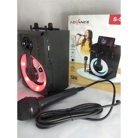 Jual Speaker Advance S50 Bluetooth Plus Mic S 50 BT Karaoke Portable