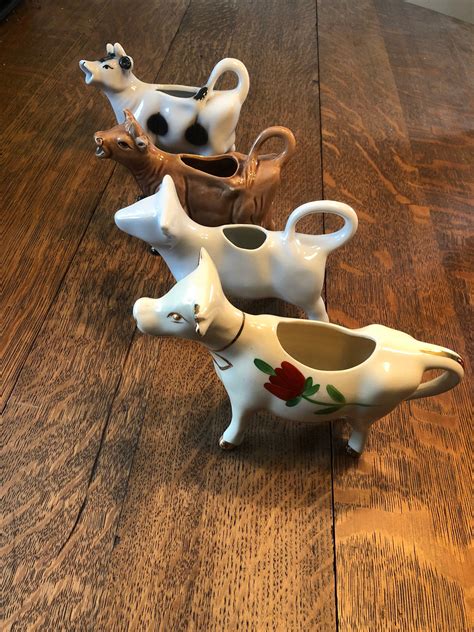 Vintage Cow Creamers Etsy