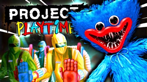 Huggy Wuggy Is Unstoppable And Is Hunting Us Down Project Playtime Gameplay Youtube