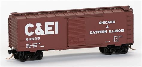 N Scale Micro Trains Blw Boxcar Foot Ps Chicago