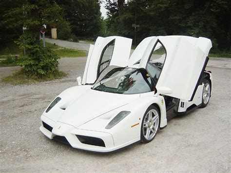 Ferrari Enzo White | auto car joss