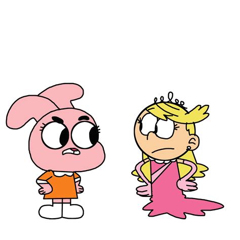 Anais Watterson Meets Lola Loud By Mega Shonen One 64 On Deviantart