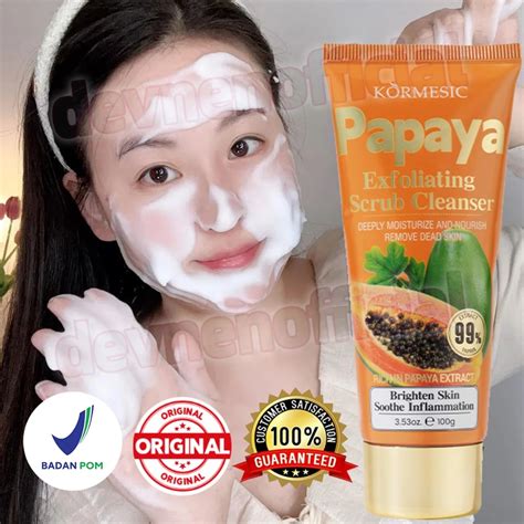 Jual Papaya Facial Wash Pemutih Penghilang Flek Hitam Pembersih Wajah