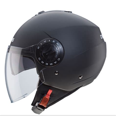 Casco Jet Caberg Riviera V3 Negro Mate Totmoto