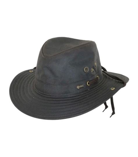 Outback, Brown River Guide Oilskin Hat, 1497 - Wilco Farm Stores