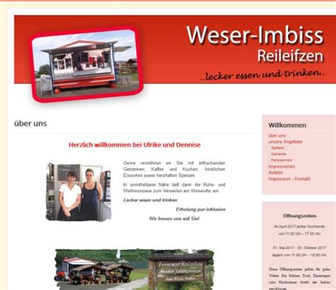 Weser Imbiss Reileifzen Imbiss Stadtoldendorf