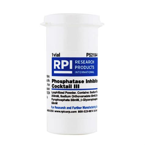 P Phosphatase Inhibitor Cocktail Iii Vial