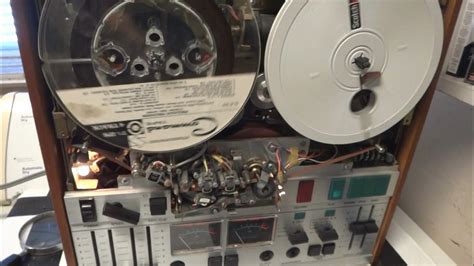 Testing Vintage Tandberg 9200xd Reel To Reel Tape Deck Youtube