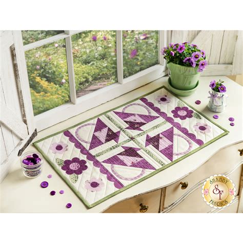 Pint Size Table Runner Series Kit May Shabby Fabrics