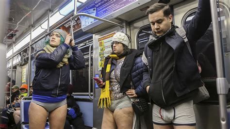 Photos from the 2016 No Pants Subway Ride