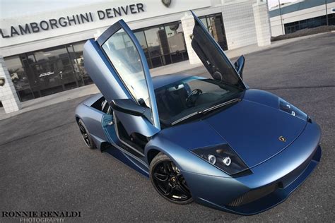 Matte Blue Lamborghini Murcielago Lp640 Picture 353910 Car News