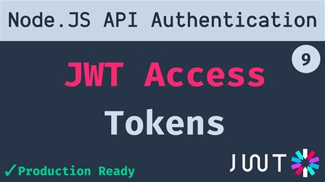 9 Generate JWT Access Token Node JS API Authentication YouTube