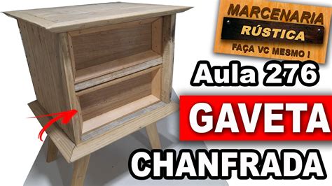 Gaveta Chanfrada De Madeira Reciclada Oficina Marcenaria Rustica Diy