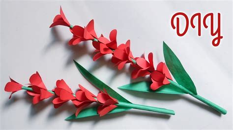 Diy🌺3d Paper Flowers🌺 How To Make Paper Flower3d Origami Youtube