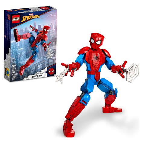 LEGO Marvel Spider-Man 76226 Fully Articulated Action Figure, Super ...