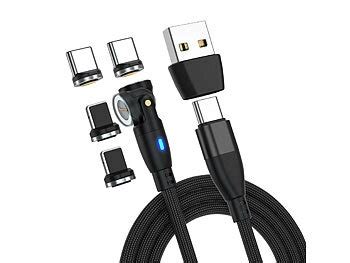 Callstel Magnetkabel Usb C A Daten Ladekabel Usb C Lightning