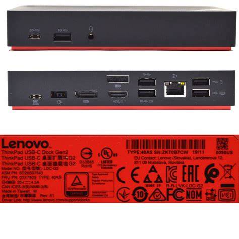 how to connect thinkpad usb c dock gen 2