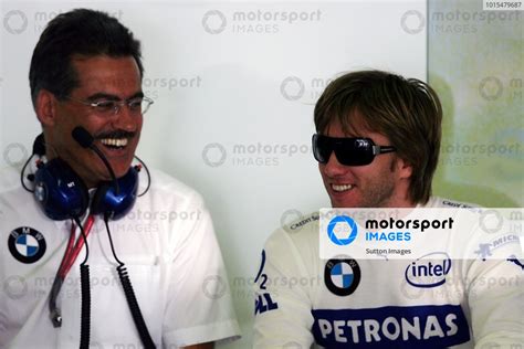 L To R Dr Mario Theissen GER BMW Sauber F1 Team Principal With