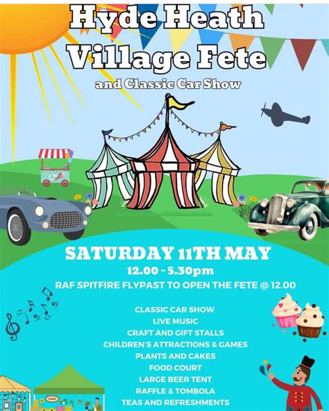 Let's Ride - Amersham Breeze to Hyde Heath Village Fete & Classic Car Show