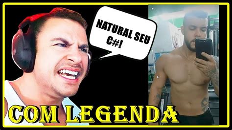 Super Xandao Reagindo Shape Natural Legenda Youtube