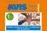 Newsletter Anno 2018 AVIS Provinciale Modena