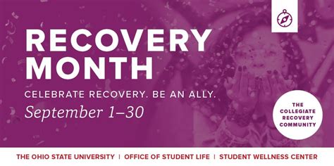 Recovery Month Celebrates Students In And Seeking Recovery From