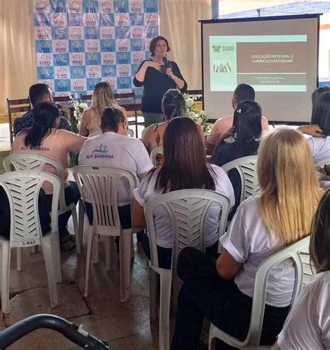 Ruy Barbosa Em A O Pmrb E Semec Dia De Jornada Pedag Gica